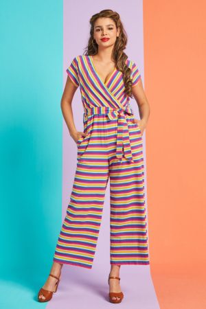 The Twist & Stripe Jumpsuit